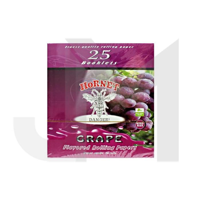 25 Hornet Flavoured King Size Rolling Paper - 12 Flavours