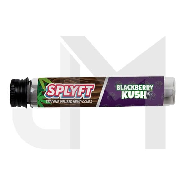SPLYFT Cannabis Terpene Infused Hemp Blunt Cones – Blackberry Kush (BUY 1 GET 1 FREE)