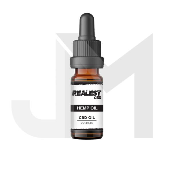 Realest CBD 2250mg Broad Spectrum CBD 10ml Hemp Oil (BUY 1 GET 1 FREE)