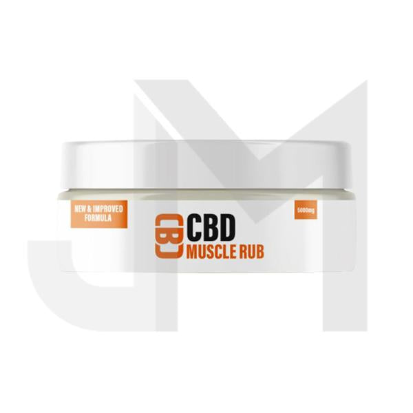 CBD Asylum 2000mg CBD 100ml Muscle Rub Balm (BUY 1 GET 2 FREE)