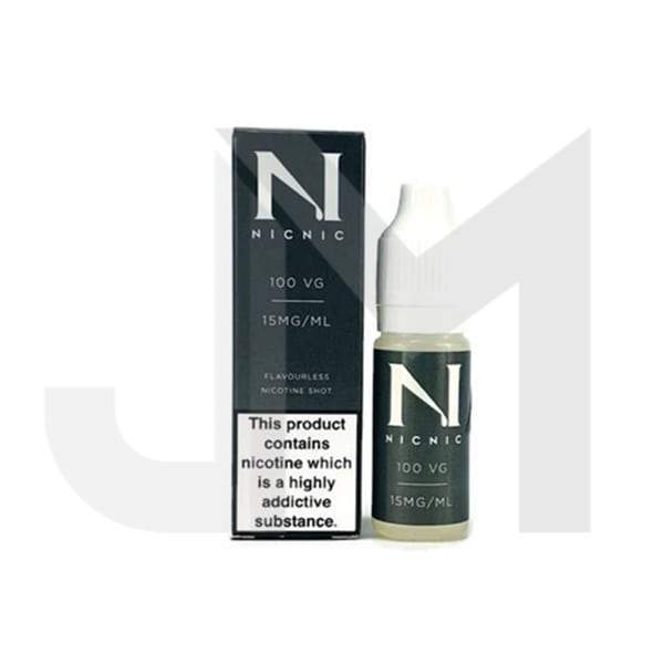 NIC NIC 15mg Nicotine Shot 10ml 100VG