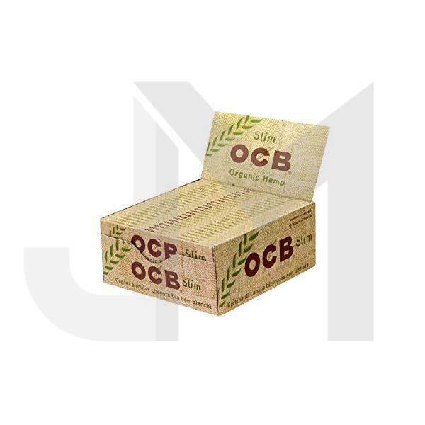 50 OCB Organic Hemp King Size Slim Papers