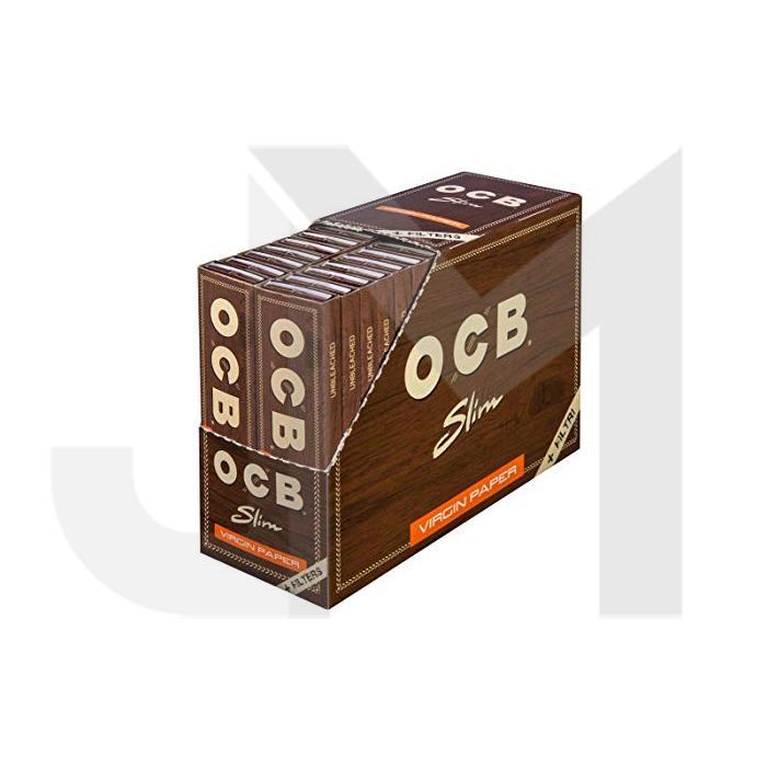 32 OCB King Size SLIM Virgin Papers + TIPS