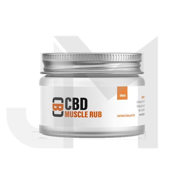 CBD Asylum 1000mg CBD 100ml Muscle Rub Balm (BUY 1 GET 2 FREE)