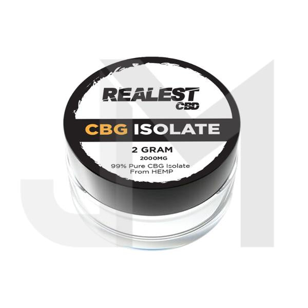 Realest CBD 2000mg CBG Isolate (BUY 1 GET 1 FREE)