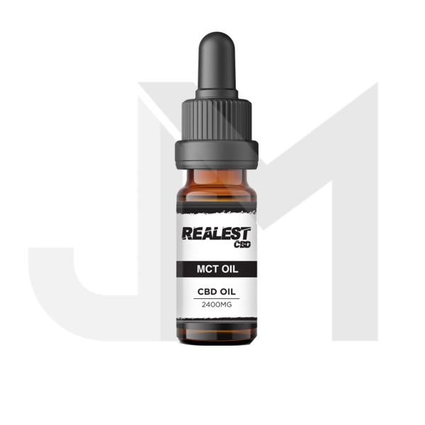 Realest CBD 2400mg Broad Spectrum CBD 10ml MCT Oil (BUY 1 GET 1 FREE)