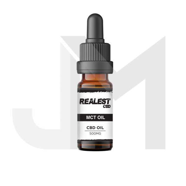 Realest CBD 500mg Broad Spectrum CBD 10ml MCT Oil (BUY 1 GET 1 FREE)