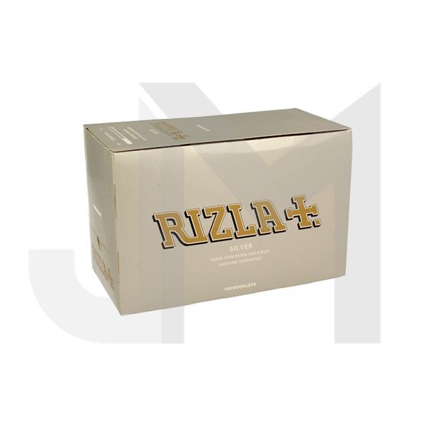  Rizla Silver Cigarette Rolling Papers - 10 Packets : Health &  Household