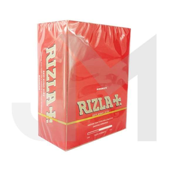 50 Red King Size Rizla Rolling Papers