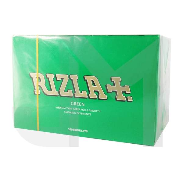 100 Green Regular Rizla Rolling Papers