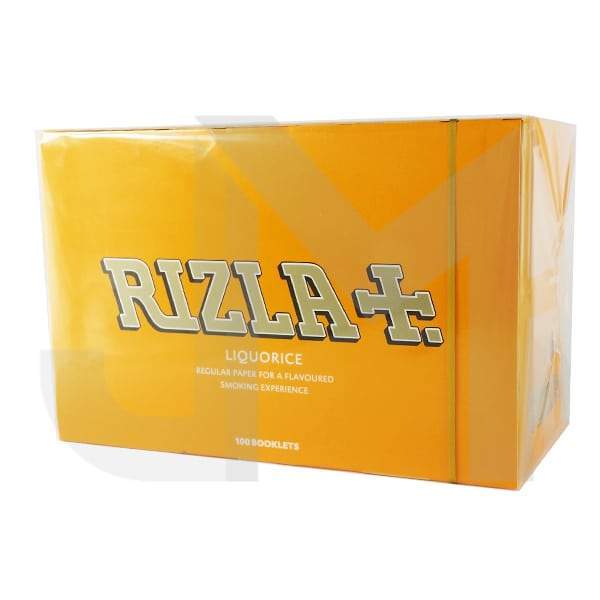 100 Liquorice Regular Rizla Rolling Papers