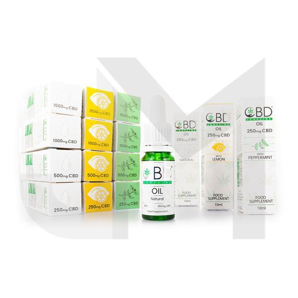 CBD Leafline Starter Pack Box 12 (1 of Each Strength and Flavour)
