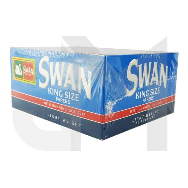 50 Swan Blue King Size Rolling Papers