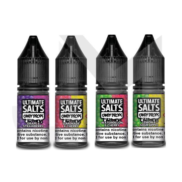 10MG Ultimate Puff Salts Candy Drops 10ML Flavoured Nic Salts