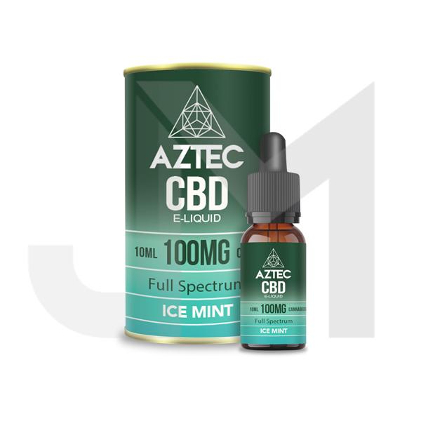 Aztec CBD 100mg CBD Vaping Liquid 10ml (50PG/50VG) Aztec CBD 100mg CBD Vaping Liquid 10ml (50PG/50VG)