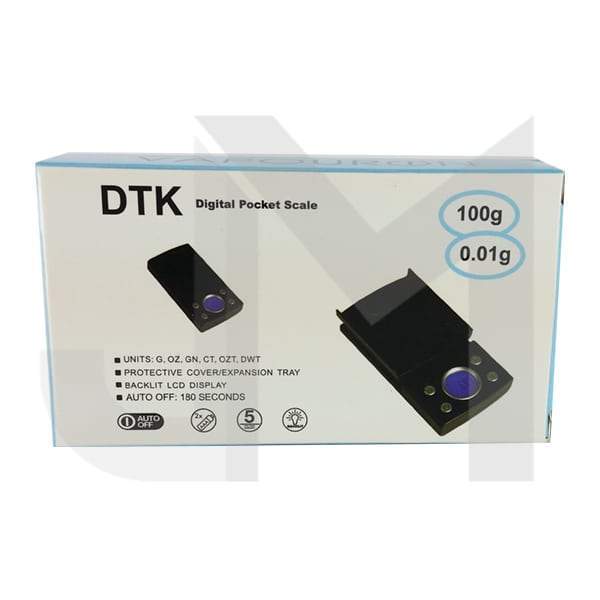 Vapouron DTK Digital Pocket Scale - 0.01g - 100g (DTK-100 VP)
